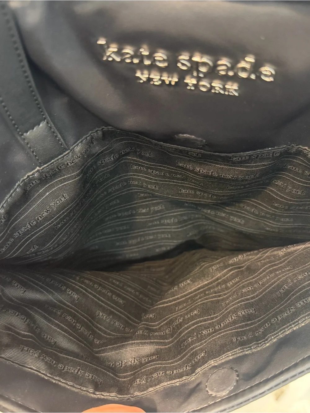 kate spade Black Laptop Messenger Bag